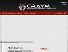 Tablet Screenshot of craym.eu